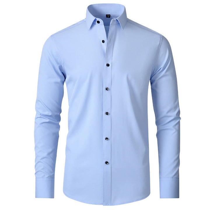 Camicia Elasticizzata Da Uomo | Manica Lunga