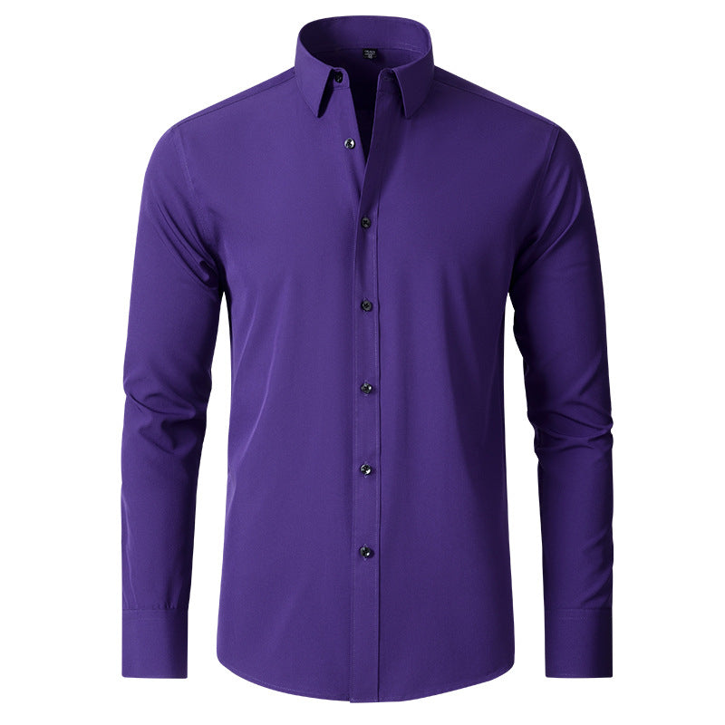 Camicia Elasticizzata Da Uomo | Manica Lunga