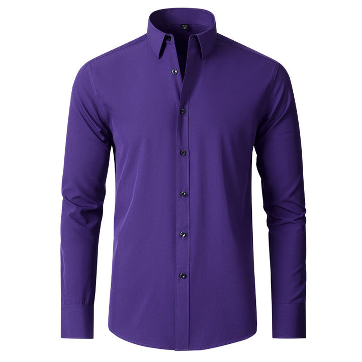 Camicia Elasticizzata Da Uomo | Manica Lunga