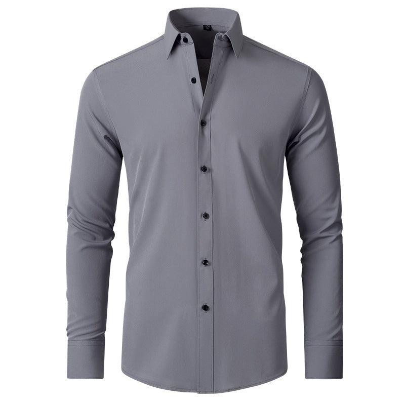 Camicia Elasticizzata Da Uomo | Manica Lunga