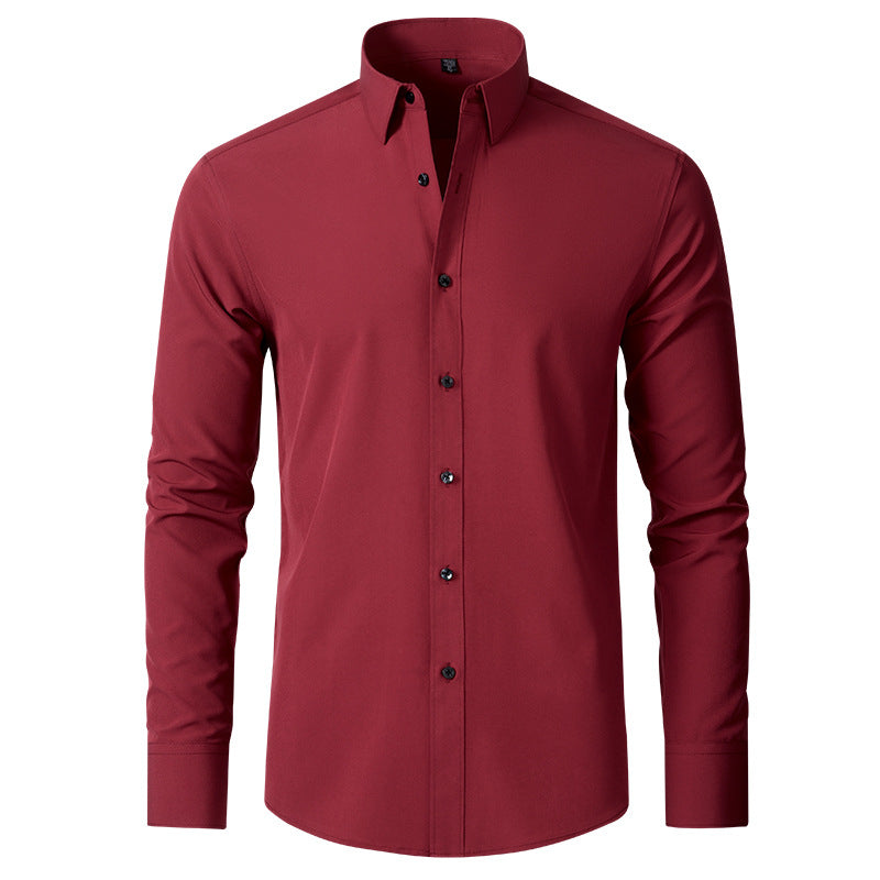 Camicia Elasticizzata Da Uomo | Manica Lunga