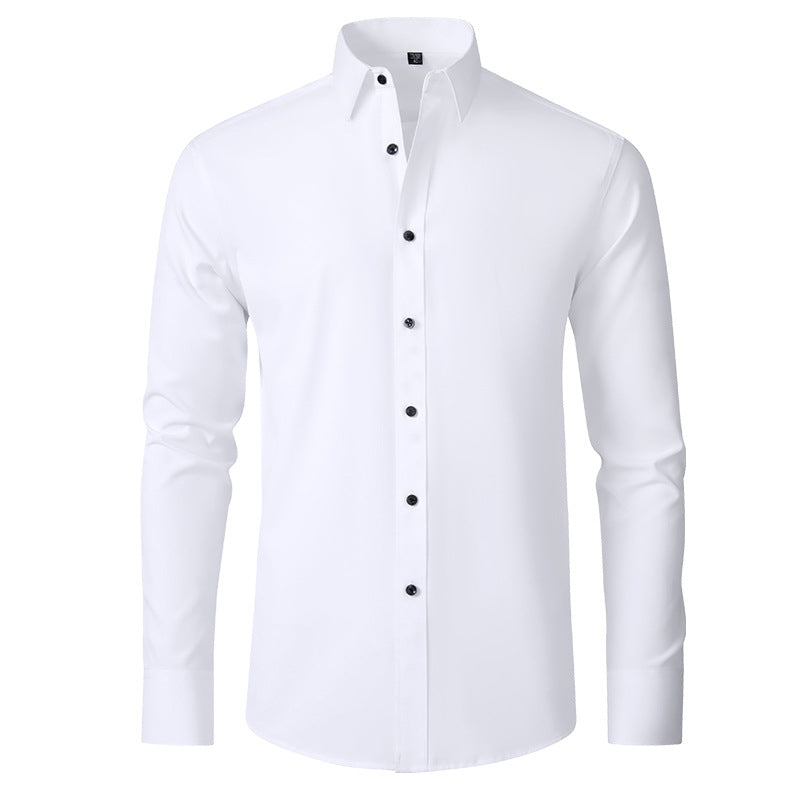 Camicia Elasticizzata Da Uomo | Manica Lunga