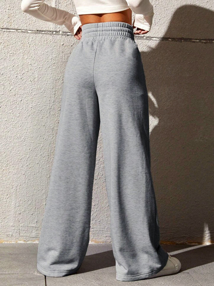 Pantaloni Da Jogging Casual A Vita Alta Donna | Con Tasche