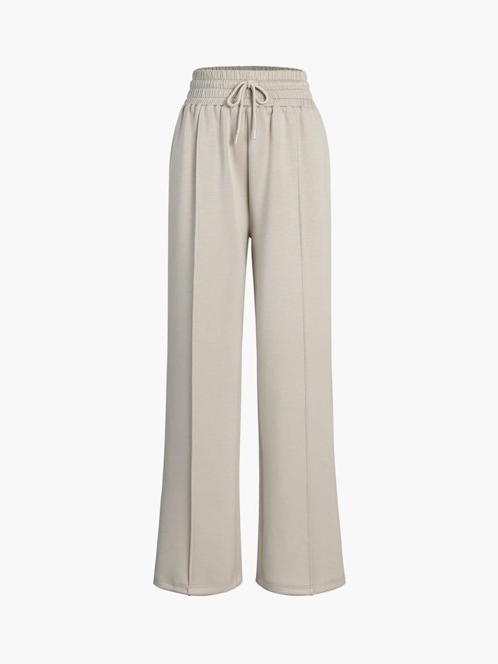 Pantaloni Da Jogging Casual A Vita Alta Donna | Con Tasche