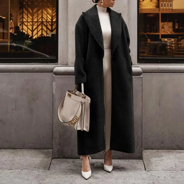 Donna Cappotto Lungo Casual | Oversize