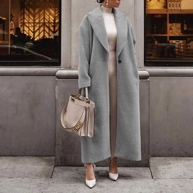 Cappotto Casual Lungo Oversize Donna | Inverno