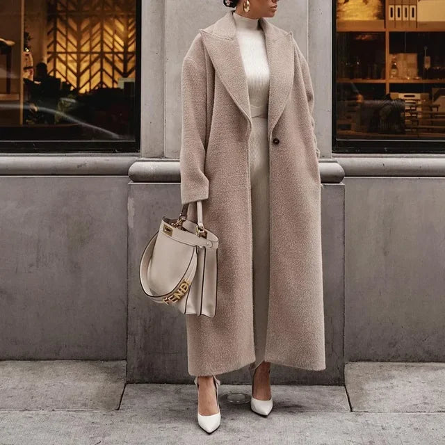 Cappotto Casual Lungo Oversize Donna | Inverno
