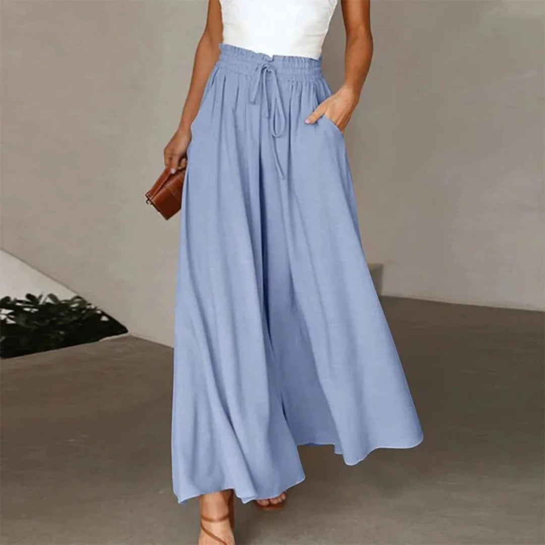 Anaëlle | Pantaloni Casual A Gamba Larga Da Donna | Estate
