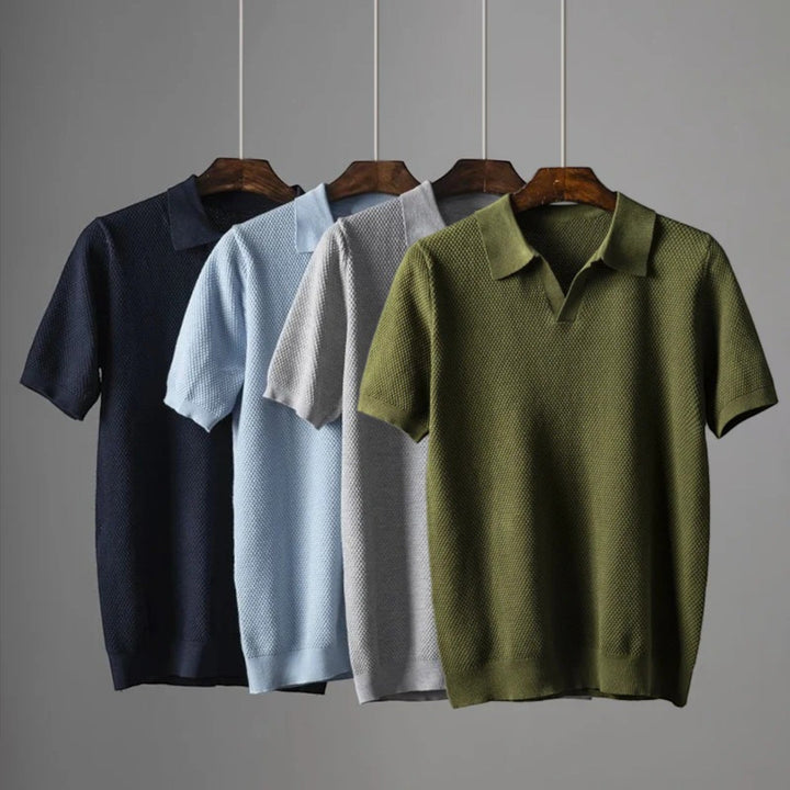 Sacha | Polo Casual A Maniche Corte Da Uomo