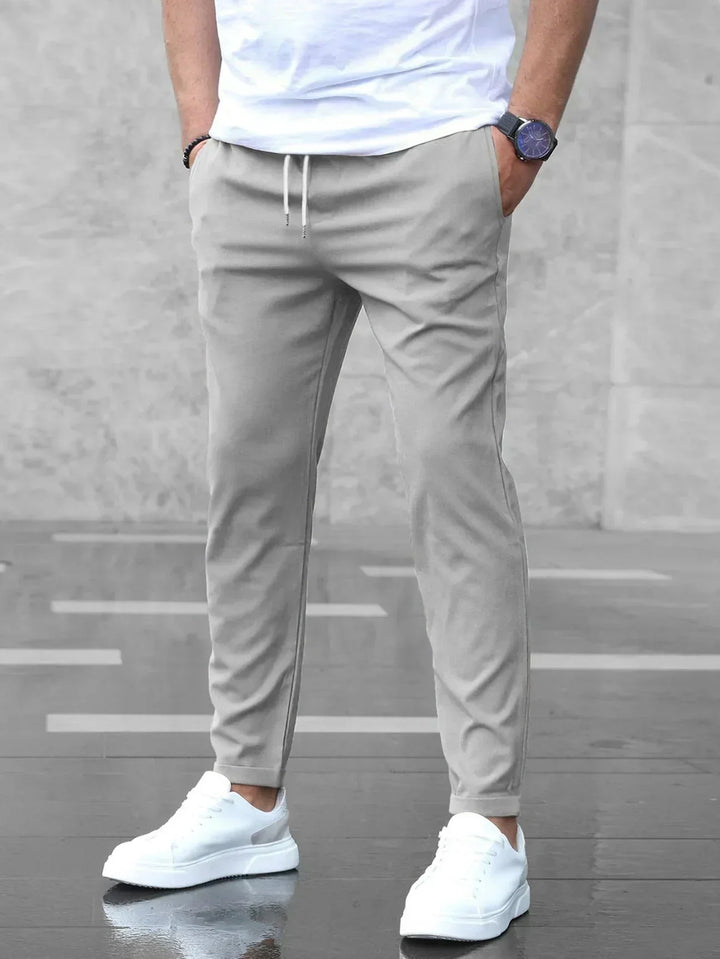 Pantaloni Elasticizzati Da Uomo | Con Tasca