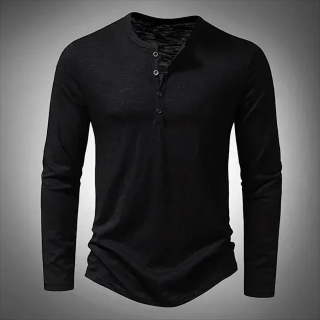 Pascal | T-shirt Casual Da Uomo | Manica Lunga