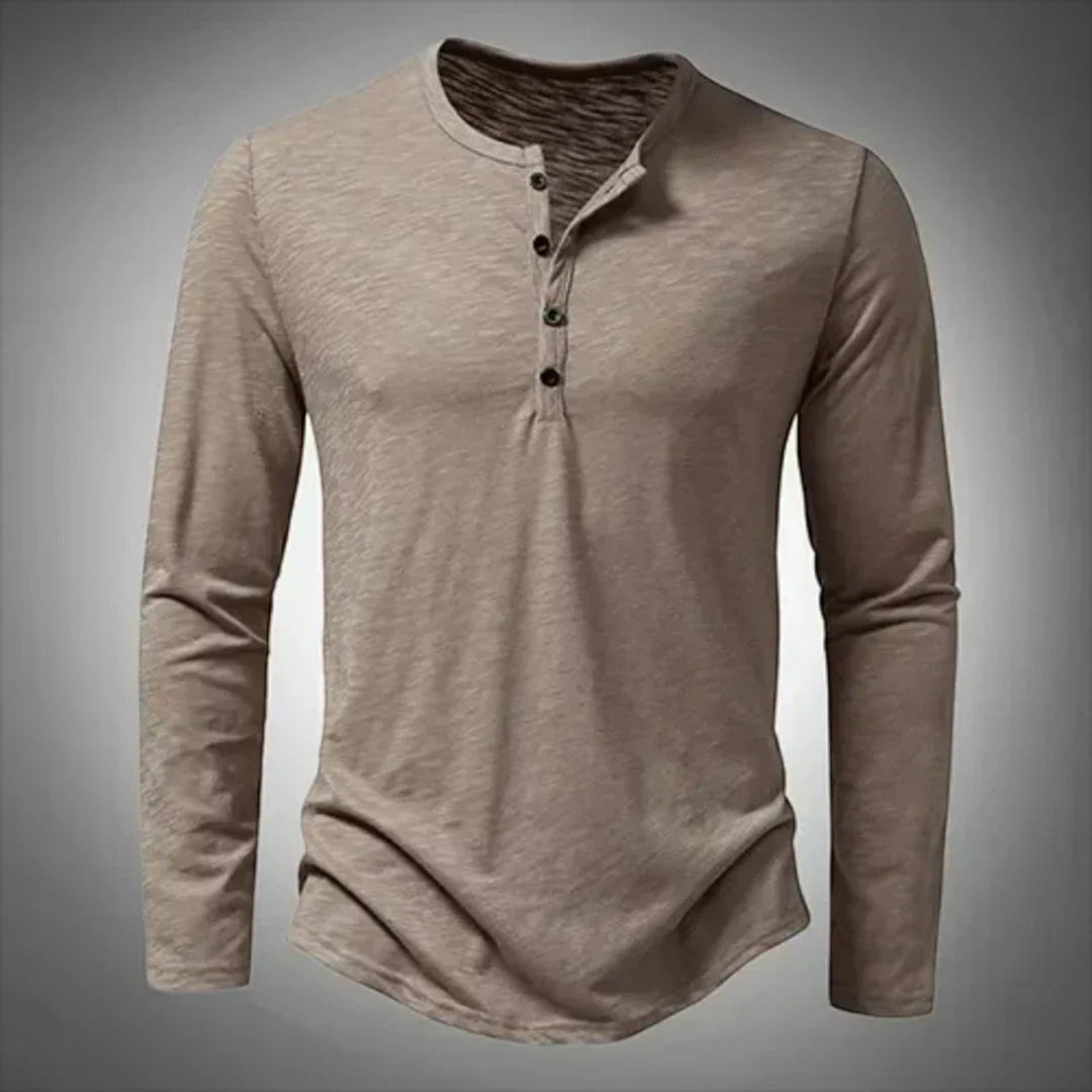 Pascal | T-shirt Casual Da Uomo | Manica Lunga