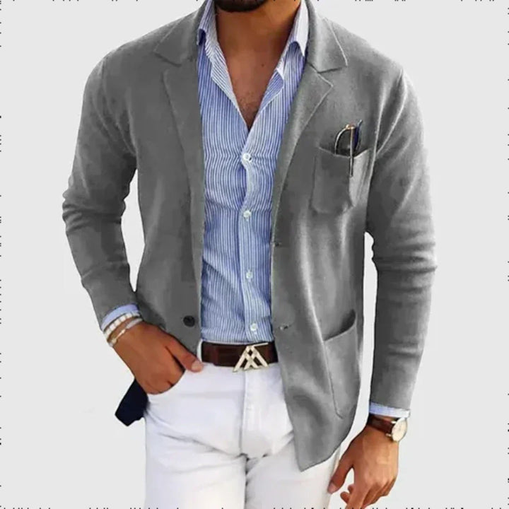 Blazer Casual Da Uomo | Con Tasche
