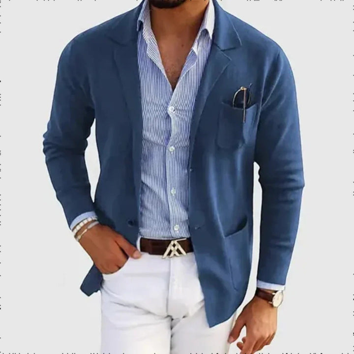 Jonas | Blazer Casual para Hombre | Bolsillos Aplicados