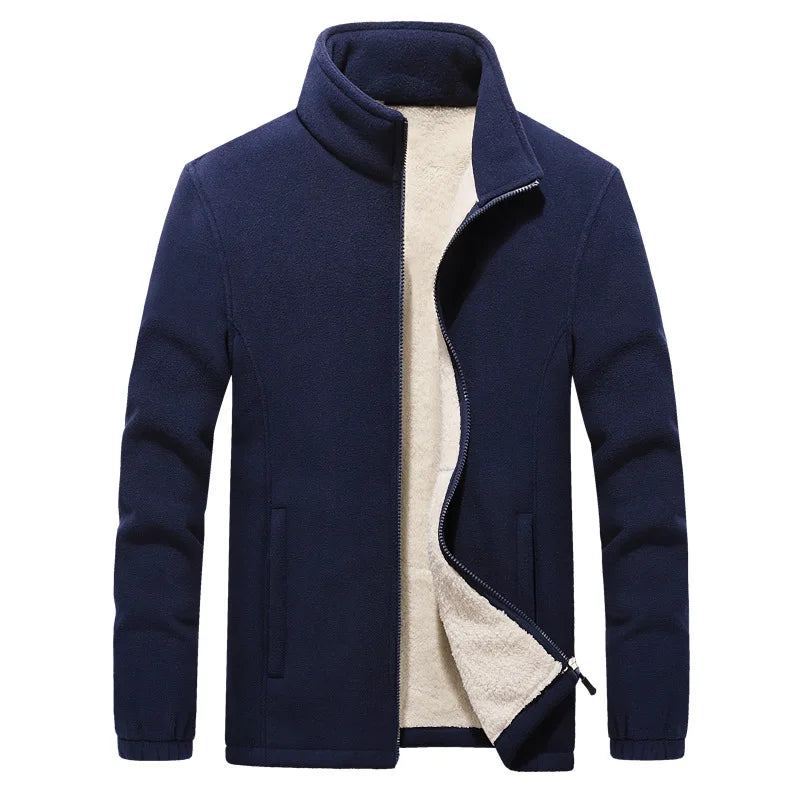 Casual Fleece Jacket for Men | Winter