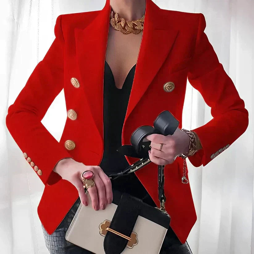Blazer Per Donna | Bottone Dorato