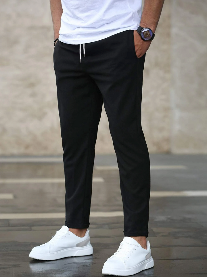 Pantaloni Elasticizzati Da Uomo | Con Tasca