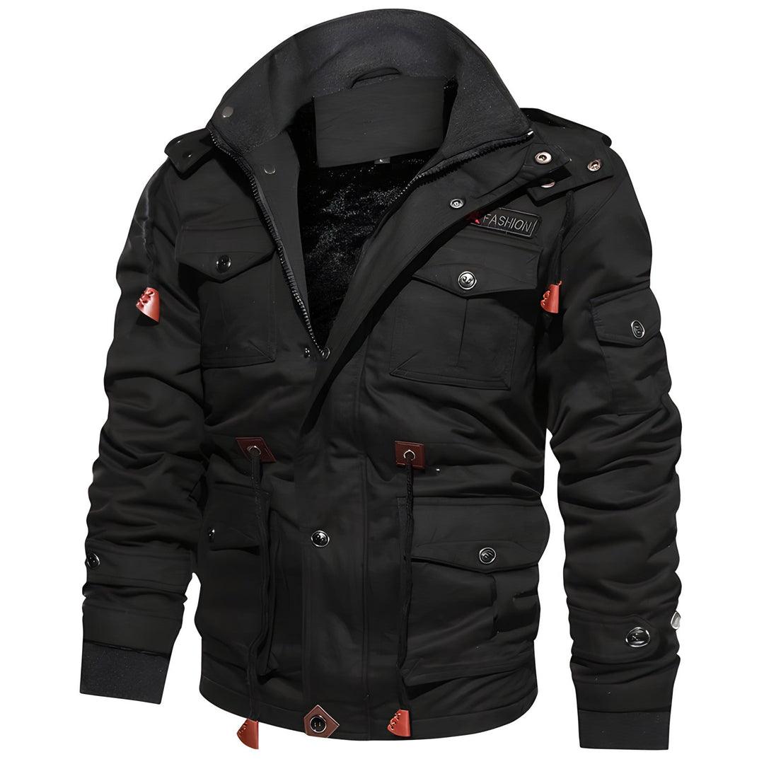 Men's Outdoor Jacket With Pockets | Winter