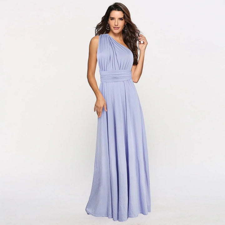 Elegante Abito Avvolgente Da Donna | Maxi