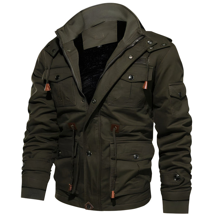 Men's Outdoor Jacket With Pockets | Winter
