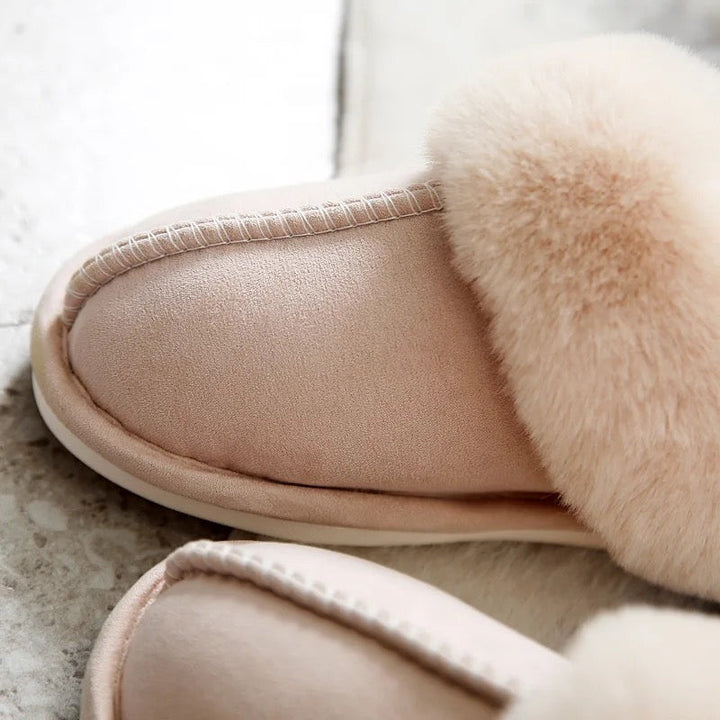 Pantofole Per Donna | Con Bordo In Pelliccia