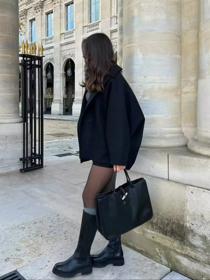 Olivia Cappotto Oversize Donna in Lana – Caldo, Elegante e Stile Rilassato