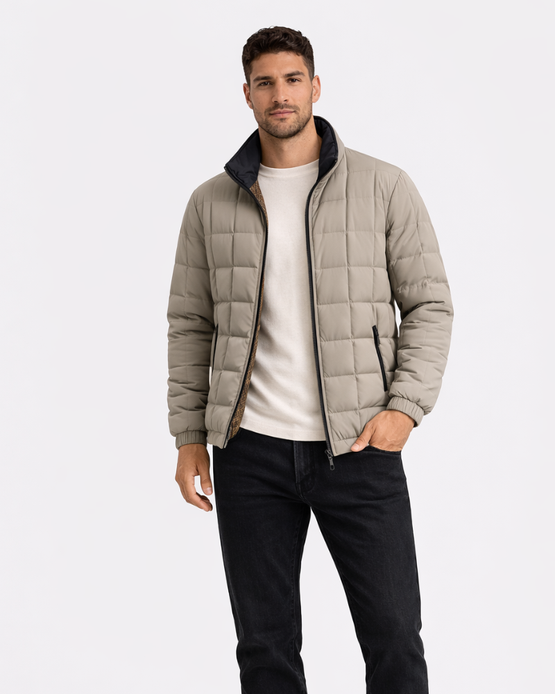 Hugo Piumino Invernal para Hombre Acolchado – Chaqueta Caliente y Ligera Winterguard para Frío Intenso