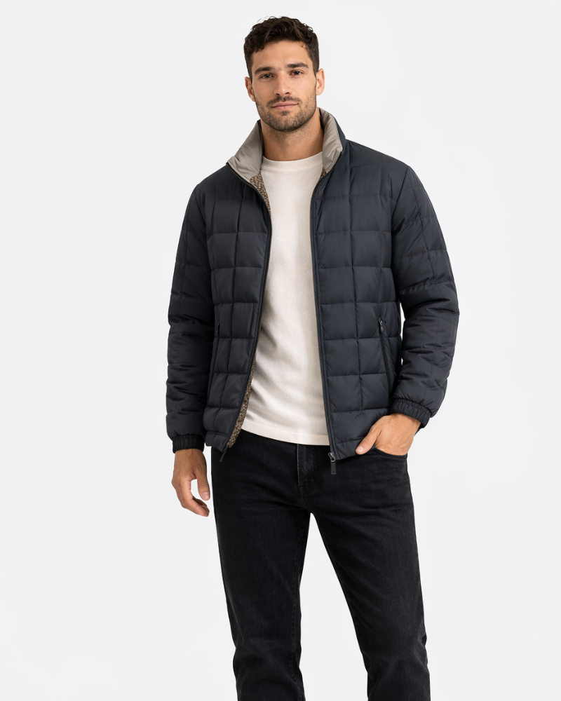 Hugo Piumino Invernal para Hombre Acolchado – Chaqueta Caliente y Ligera Winterguard para Frío Intenso