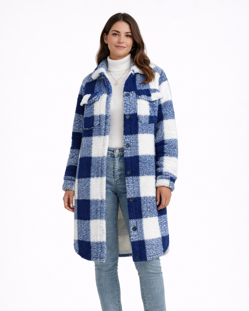 Guada Cappotto Teddy Donna Oversize – Cappotto Invernale Morbido e Caldo Stile Casual