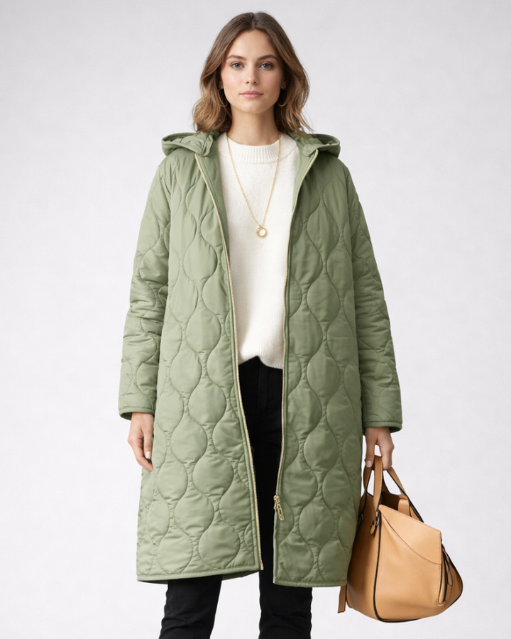 Restine Piumino Donna Invernale – Giacca Calda Elegante con Design Strutturato