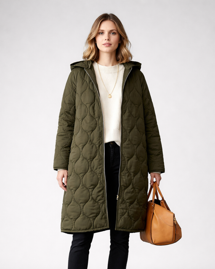 Restine Piumino Donna Invernale – Giacca Calda Elegante con Design Strutturato