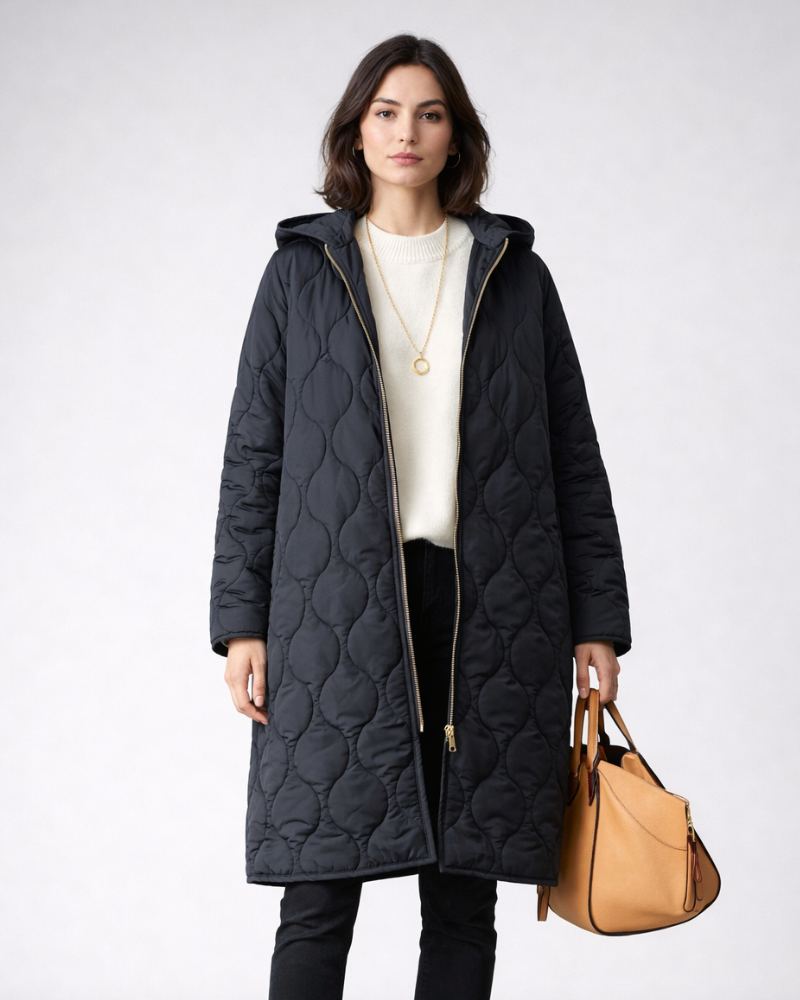 Restine Piumino Donna Invernale – Giacca Calda Elegante con Design Strutturato