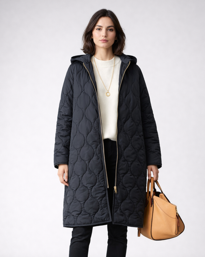 Restine Piumino Donna Invernale – Giacca Calda Elegante con Design Strutturato