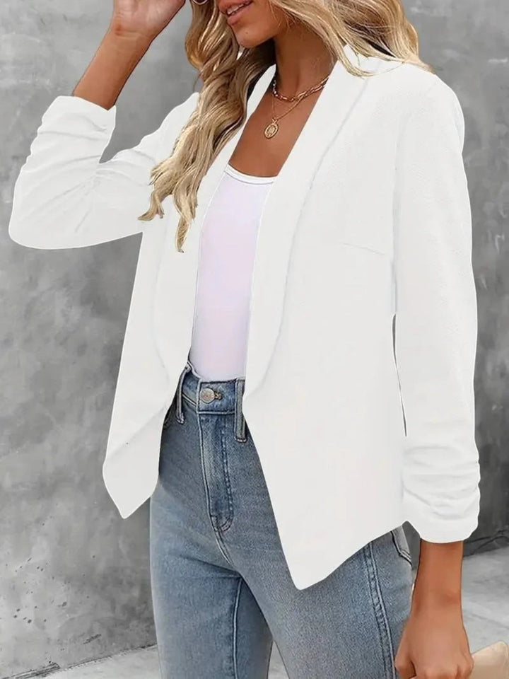 Amanda | Elegante Blazer Aperto Sul Davanti Per Donna | Estate