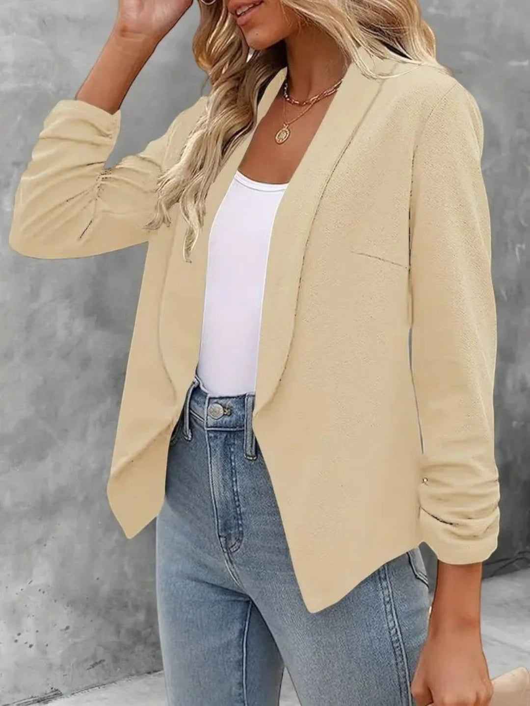 Blazer Aperto Per Donna | Casual