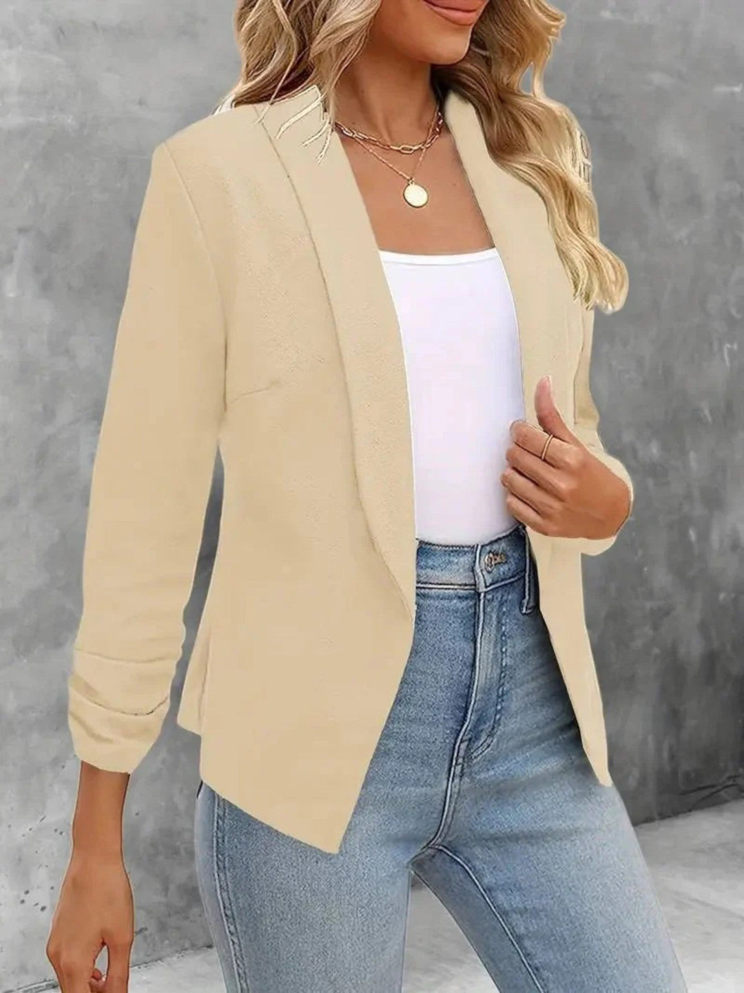Blazer Aperto Per Donna | Casual