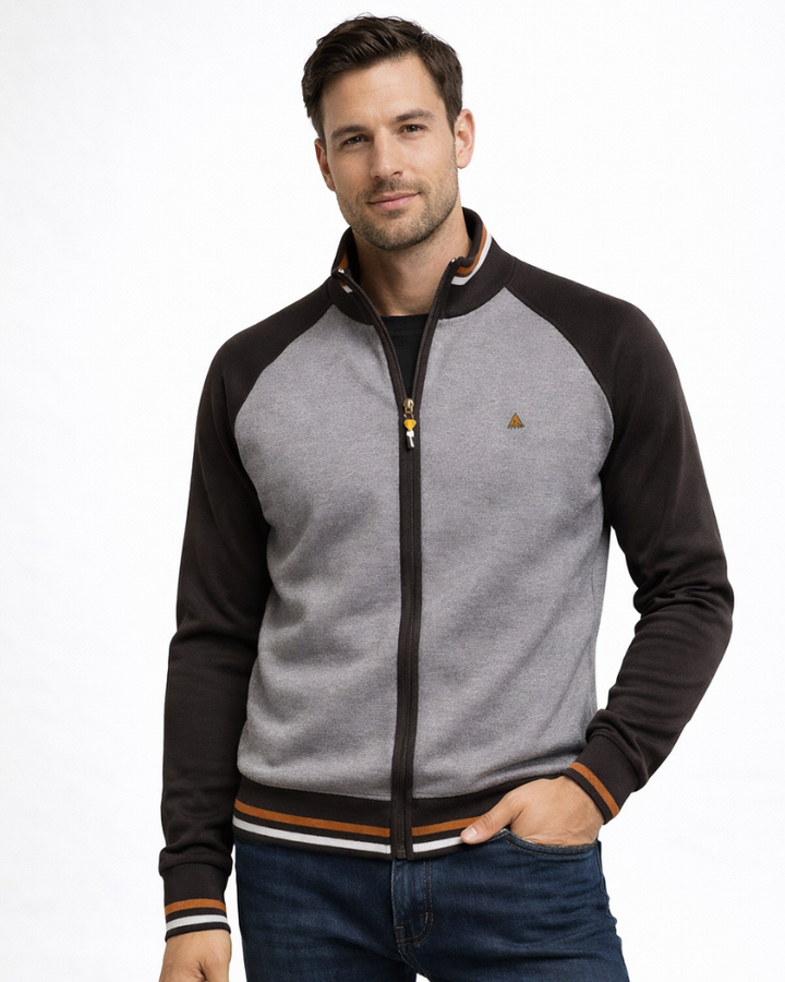 Lucian Cardigan Uomo Collo V – Bottoni Frontali, Tasche Laterali, Vestibilità Regolare