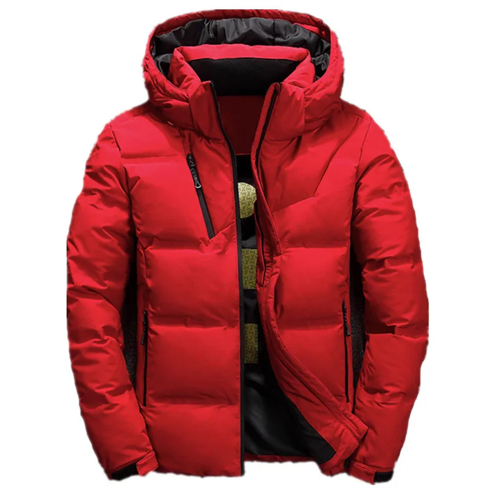 Zavien Giacca da Sci Uomo Slim Fit – Jacket Invernale con Cappuccio Imbottito e Isolamento Termico