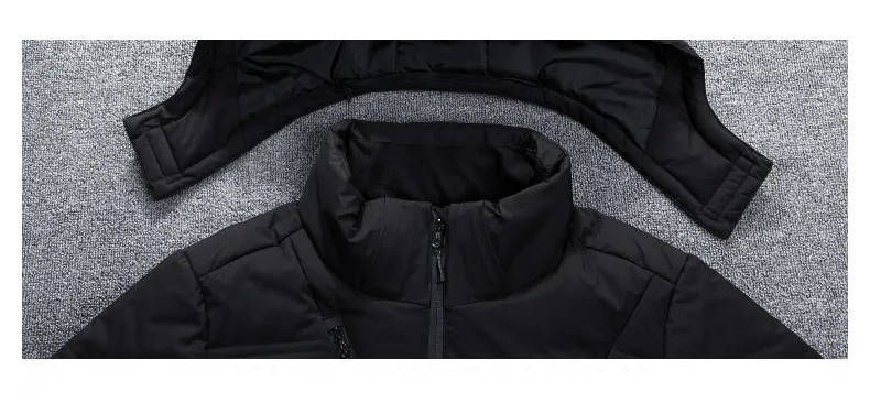 Zavien Giacca da Sci Uomo Slim Fit – Jacket Invernale con Cappuccio Imbottito e Isolamento Termico
