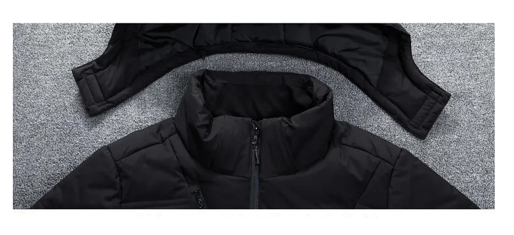Zavien Giacca da Sci Uomo Slim Fit – Jacket Invernale con Cappuccio Imbottito e Isolamento Termico