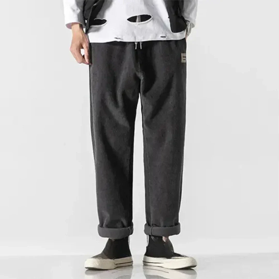 Pantalone In Velluto A Coste Da Uomo | Oversize