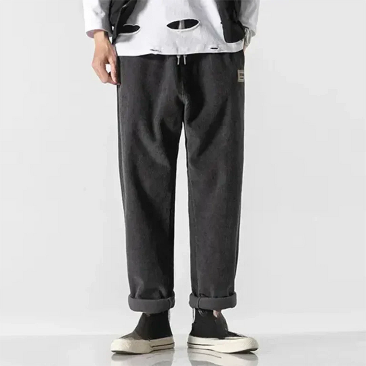 Pantalone In Velluto A Coste Da Uomo | Oversize