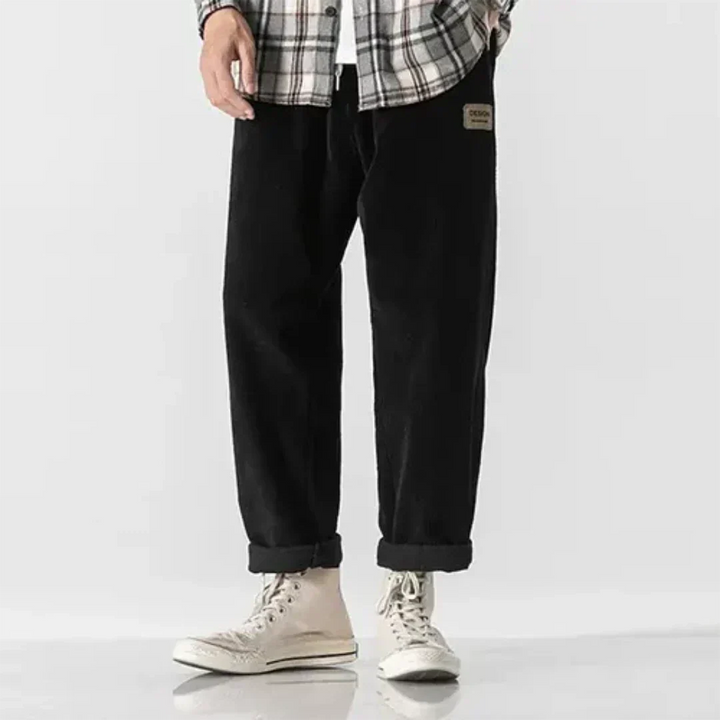 Pantalone In Velluto A Coste Da Uomo | Oversize