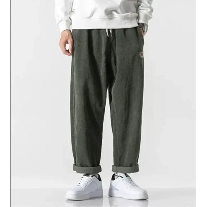 Pantalone In Velluto A Coste Da Uomo | Oversize