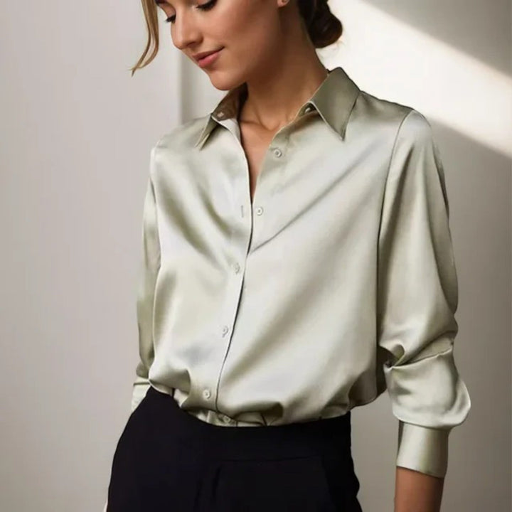 Lilou | Camicia Elegante Da Donna | Manica Lunga