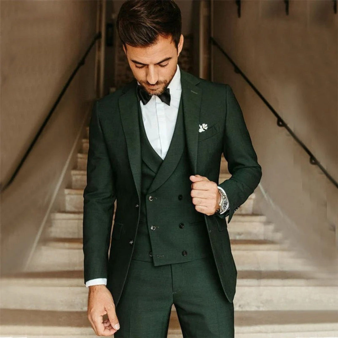 Jonathan | Abito Elegante 3 Pezzi Con Papillon Per Uomo