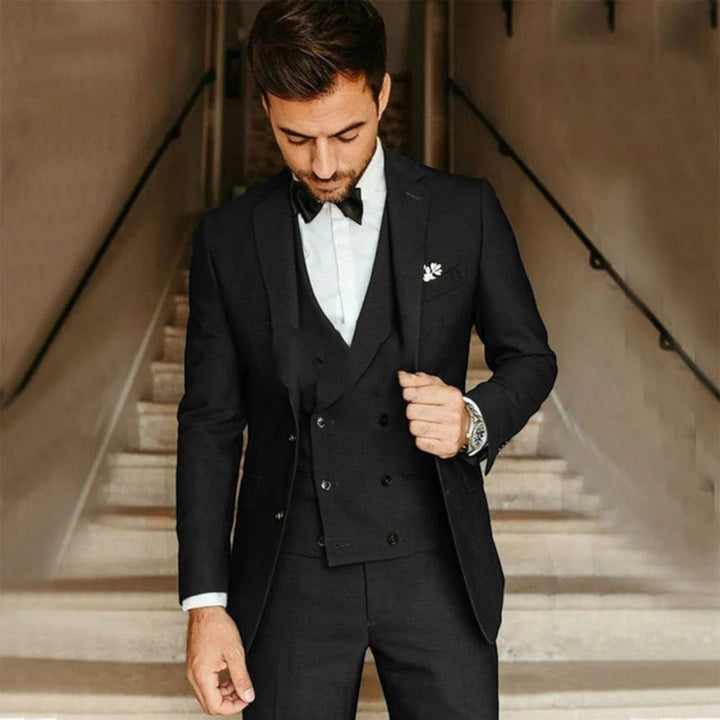 Jonathan | Abito Elegante 3 Pezzi Con Papillon Per Uomo