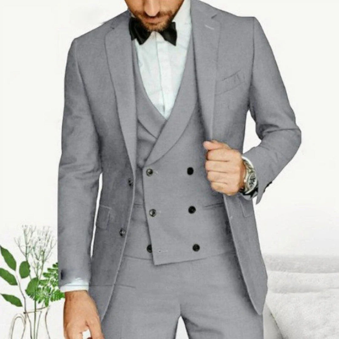 Jonathan | Abito Elegante 3 Pezzi Con Papillon Per Uomo