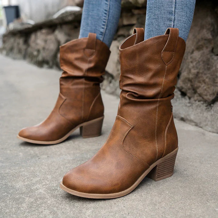 Stivali Da Cowboy Per Donna | Tacco Basso