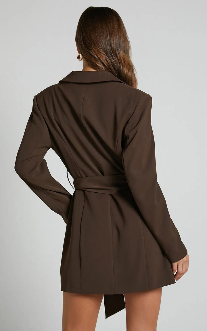 Victoria Abito Blazer Donna con Cintura – Elegante, Strutturato e Stile Moderno